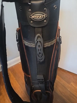 Bolsa de carro Affinity parte superior divisoria de 13 vías con 8 bolsillos con cremallera negra y naranja 35,5 pulgadas Foto 1 de 4