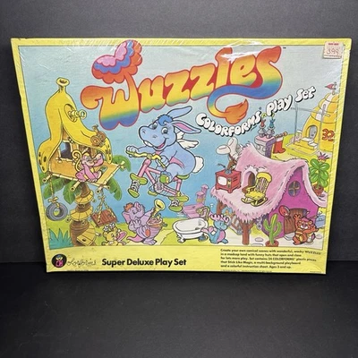 1984 Walt Disney Wuzzles Colorforms Super Deluxe Play Set Factory Sealed Art - Image 1 of 4