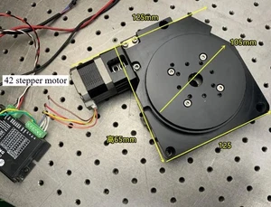 Electric Rotary Table CNC Indexing High Precision Rotary Turntable Stepper Motor - Picture 1 of 6