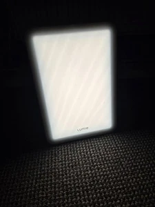 Lumie Vitamin L, Slim Light Box for Effective SAD Light Therapy, White - Picture 1 of 9