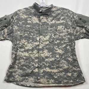 Army Combat Uniform ACU Coat Digital Camo Ripstop Military Jacket X-Large Long - Picture 1 of 10