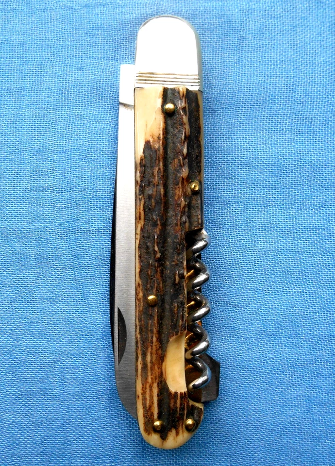 altes HUBERTUS " Jagd Taschenmesser Messer TOLL !! ! - Bild 1 von 4