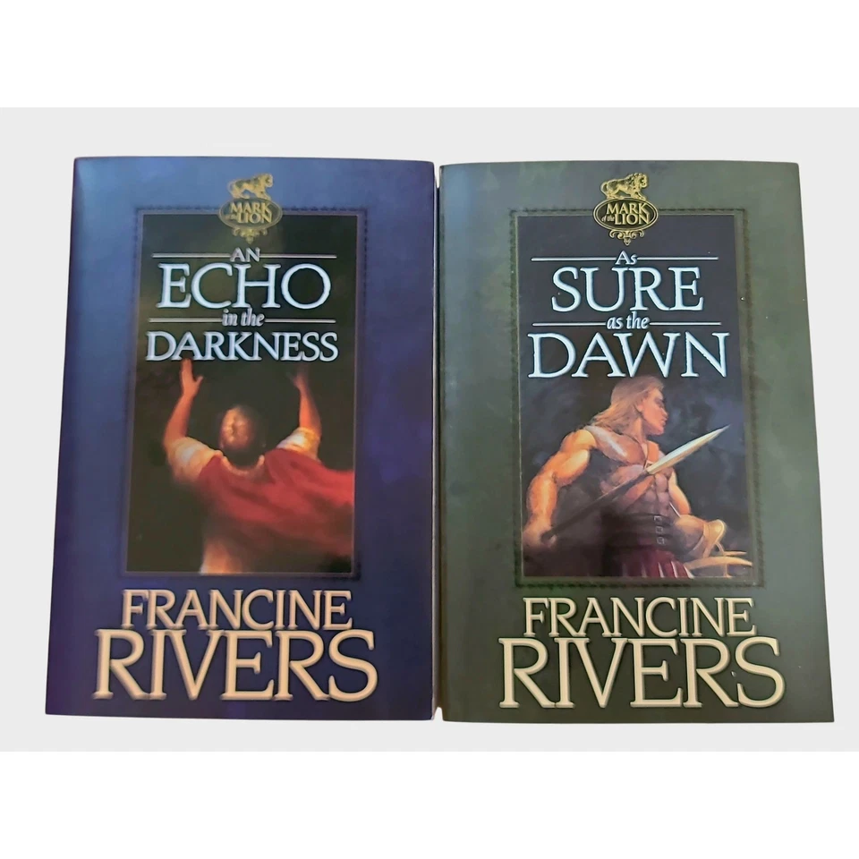 Francine Rivers Mark of the Lion Series An Echo in the Darkness/As Sure as Dawn - Image 1 of 4