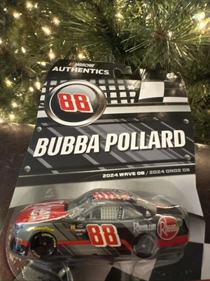 ROOKIE 2024 BUBBA POLLARD 88 DALE EARNHARDT JR MOTORSPORTS NASCAR AUTHENTICS CAR - Image 1 of 4
