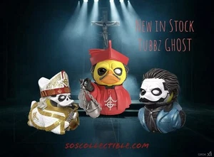 TUBBZ Ghost Set Papa Emeritus IV Nihil Pato Coleccionable en Caja y Bañera Cardinal - Imagen 1 de 1