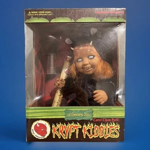 VERY RARE Tabby Krypt Kiddies Series 3 Gothic Horror Baby Doll UHL House - Bild 1 von 14