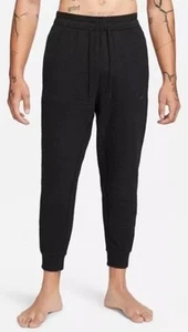 Nike Yoga Dri Fit Flex Tapered Trainingshose schwarz Herren Größe Large-Tall neu - Bild 1 von 12