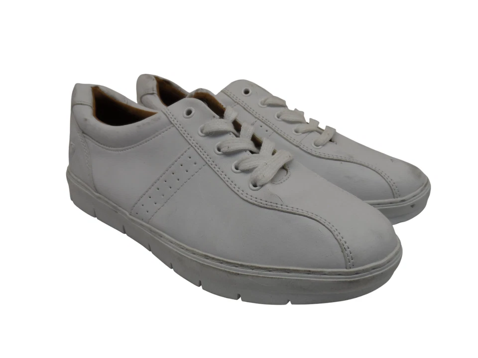 Zapatos de enfermería Nurse Mates para mujer con cordones y antideslizantes blancos talla 10W Foto 1 de 4