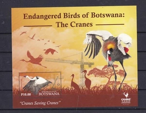 BOTSWANA-2019-SAVE THE CRANES-BLOCK-MNH.(1) - Picture 1 of 1