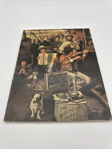 Bob Dylan And The Band Songbook The Basement Tapes 1975 Sheet Music Very Good! - Picture 1 of 9