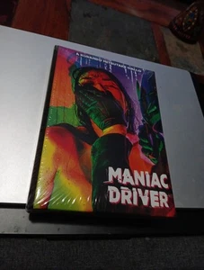 Maniac Driver Padded Mediabook Blu-ray LTD ED OOP VERY RARE SCARCE - Picture 1 of 3