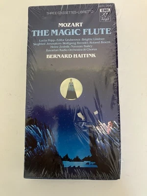 Mozart The Magic Flute 1981 Box Set x3 Cassettes Philips 4X3X-3918 Unsealed - Image 1 of 4