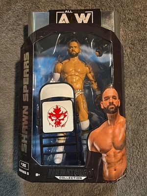 NUEVA AEW Inigualable Serie 5 - Shawn Spears #35 Figura de Acción WWE Jazwares Foto 1 de 2