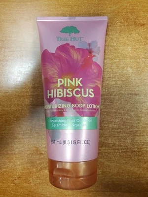 Tree Hut *HIBISCO ROSA* Loción corporal hidratante 8,5 oz.  E12C Foto 1 de 2
