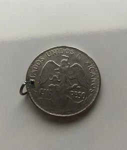 1910 Un Peso Caballito Silver Coin, Mexico - Picture 1 of 2