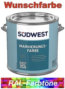 Südwest Markierungsfarbe MIX - Beton Fahrbahn Linien Parkplatz - WUNSCHFARBE - Bild 1 von 1