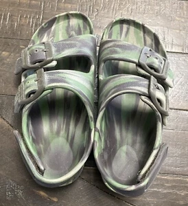 Sketchers Boy's Camo Adjustable Strap Sandals Size 11 - Picture 1 of 9