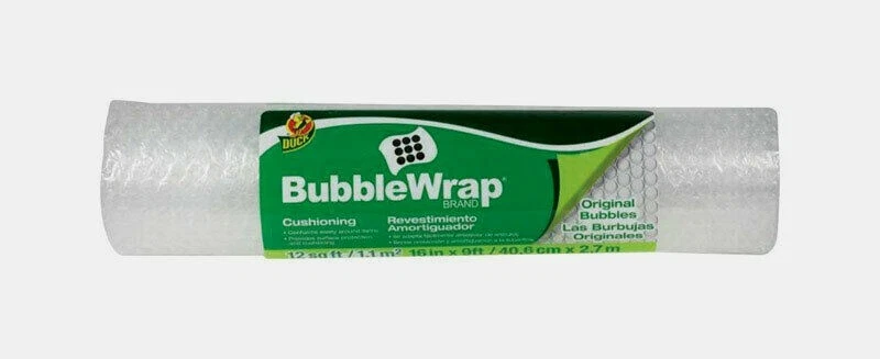 Duck 16" x 9' BUBBLE WRAP Cushioning Fill Box Mail Ship Move Storage 286689 NEW - Image 1 of 2