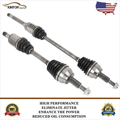 Pair Single Speed Front CV Axle For Dodge Durango 2011-2018 Grand Cherokee 3.6L - Image 1 of 4
