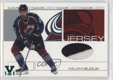 2001-02 ITG Be A Player Signature Series Vault Blue 1/1 Milan Hejduk #GJ-24 2d8