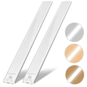 LED Motion Sensor Under Cabinet Closet Light USB Rechargeable Kitchen Lamp 20CM - Picture 1 of 7