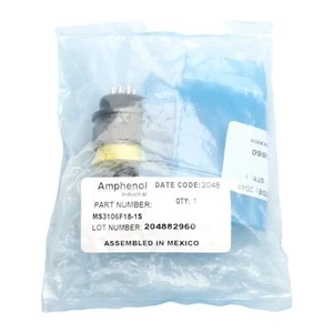 Amphenol MS3106F18-1S Military Style Female Connector 500VDC/700VAC 13A 10-Pin - Picture 1 of 4