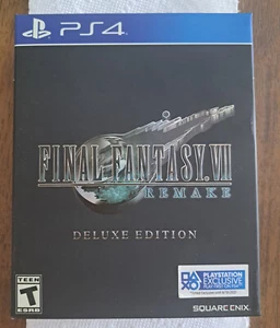 Final Fantasy 7 Remake Deluxe Edition PS4 komplett in OVP (DLC eingelöst) - Bild 1 von 4