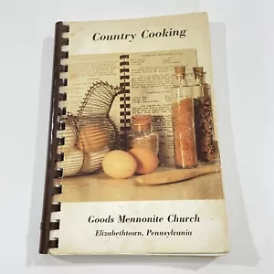 Vintage Country Cooking Cookbook Recipe Collection Elizabethtown Pennsylvania - Picture 1 of 9