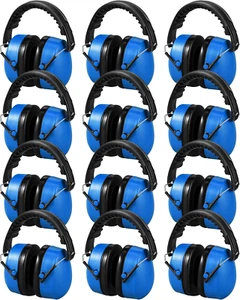 12 Pcs Hearing Protection Ear Muffs NRR 28Db Noise Reduction Headphones Shooting - Picture 1 of 6