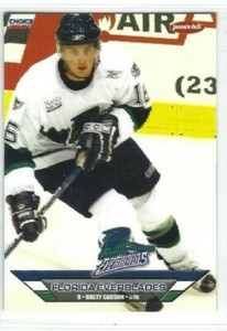 2006-07 Florida Everblades (ECHL) Brett Carson (Lausitzer Füchse)
