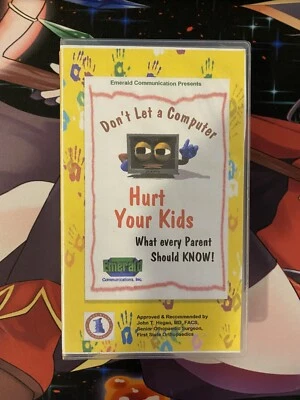 Don’t Let a Computer Hurt Your Kids - Rare VHS - Emerald Communications - Image 1 of 3