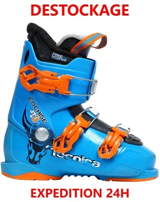 Ski Boot Child Used TECNICA "JT3" Size: 35 = Mondopoint: 22.5 - Image 1 of 4