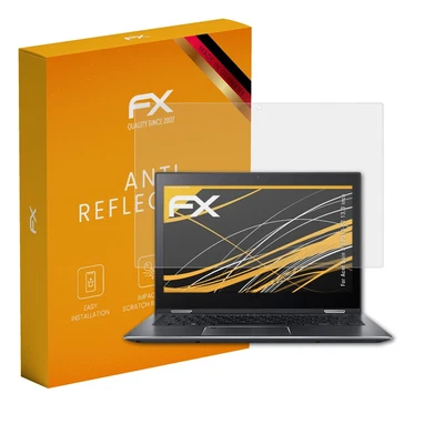2x Screen Protection Film for Acer Spin 5 SP513-52 13,3 inch matt&shockproof - Image 1 of 4
