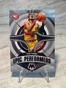 2021-22 Panini Mosaic - Epic Performers Trae Young #5 - Foto 1 di 2