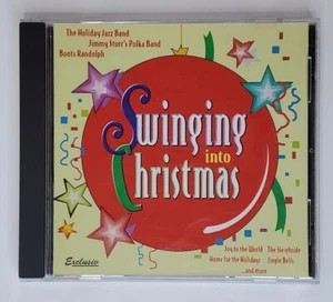 Swinging Into Christmas CD Audio Music Holiday Jazz Popular Xmas Tunes  - Imagen 1 de 4