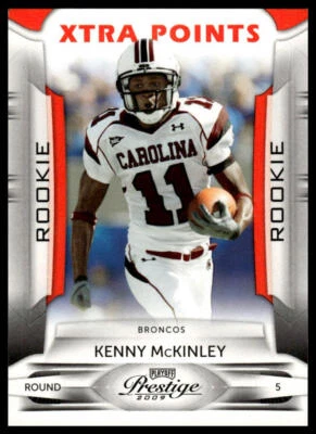 2009 Playoff Prestige #162 Kenny McKinley Xtra Points Red #/100 - Image 1 of 2