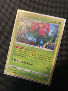 Venusaur 003/078 -- Pokemon GO -- NM - Mint Holo Rare Card - Picture 1 of 4