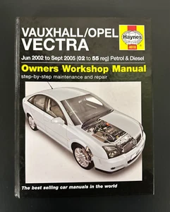 VAUXHALL/OPEL VECTRA 02-05 HAYNES SERVICE AND REPAIR MANUAL 4618 NEW FREE P&P - Picture 1 of 1