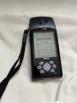 Garmin e-Map AM Portable Handheld 12 Parallel Channel GPS Tested And Works Great - Image 1 of 4