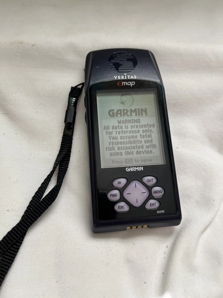 Garmin e-Map AM Portable Handheld 12 Parallel Channel GPS Tested And Works Great - Image 1 of 4