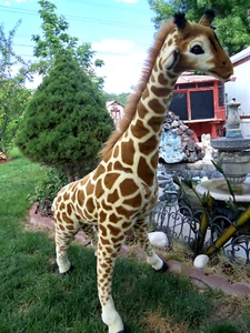 Jumbo Giant plush stuffed Giraffe 55" - Picture 1 of 7