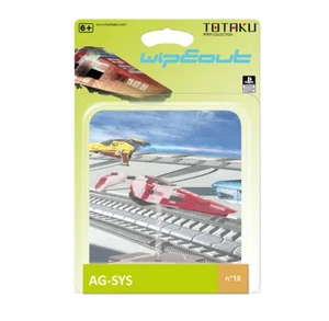 NEW Wipeout AG-SYS Collection Figure #18 First Edition Totaku Damaged Box