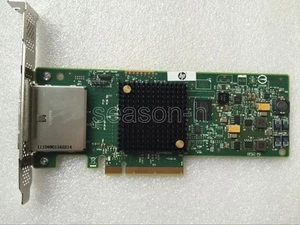 HP H221 660087-001 LSI SAS9207-8e HBA 638836-001 MiniSAS PCI-E x8 3.0 6Gb/s - Picture 1 of 3