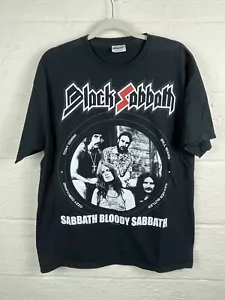 T-shirt grande nera vintage 2007 Black Sabbath Bloody Sabbath Ozzy Osbourne - Foto 1 di 7