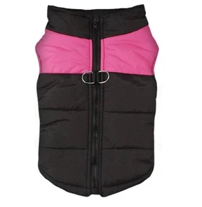 Create Idea Puppy Warm Winter Jacket Vest Pet Dog Coat Style 2 - Pink - Picture 1 of 6