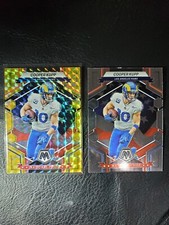 2023 Panini Mosaic Cooper Kupp Yellow Reactive & Base National Pride Insert Card