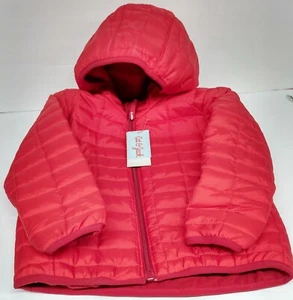 Cat & Jack Toddler Long Sleeve Puffer Jacket Red 12M....................4 Rack - Picture 1 of 3