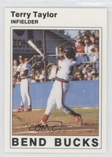 1989 Legoe Bend Bucks Terry Taylor #24 Rookie RC