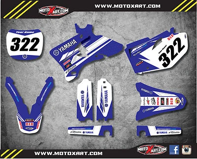 Kit Gráfico Completo Personalizado ESTILO ESTRENO Yamaha YZ 450 F 2003 2004 2005 Pegatinas Foto 1 de 3