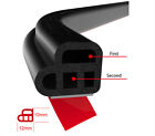 5 Meters L Shape Self Adhesive Auto Weather Striping Seal Strip Door Rubber Seal